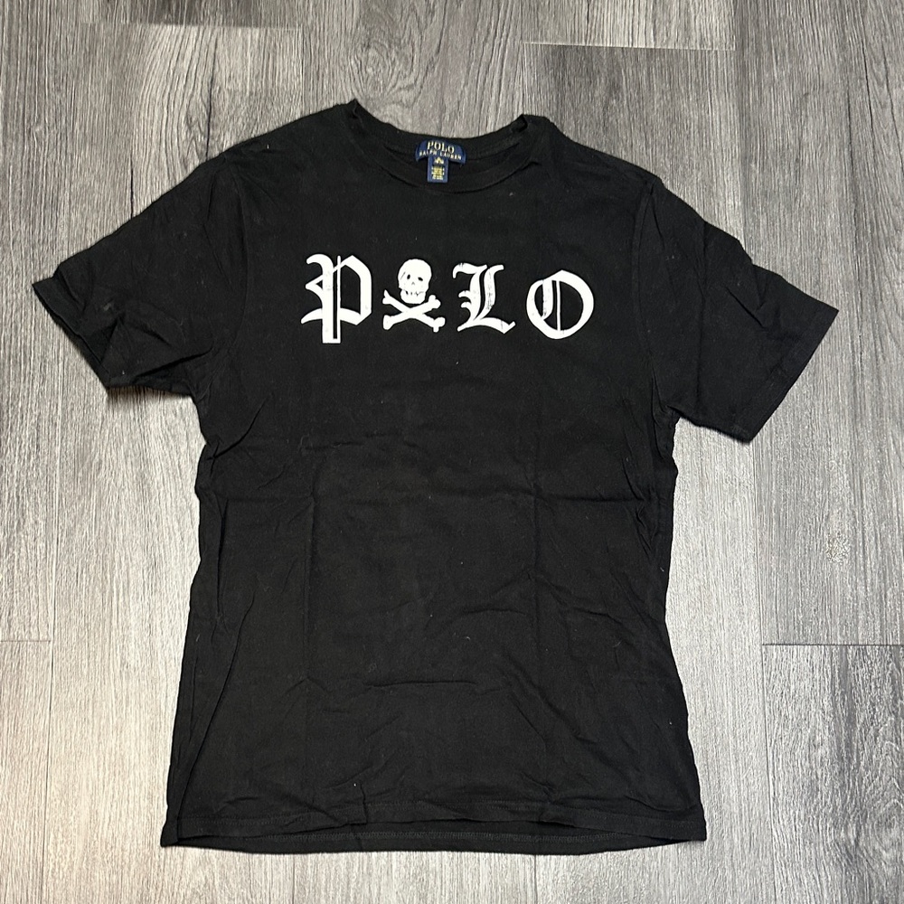 Polo by Ralph Lauren Black Skull Graphic Tee